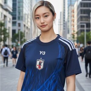 Adidas Y-3 Yohji Yamamoto Japan JFA Jersey Women XS Aeroready Original size XS